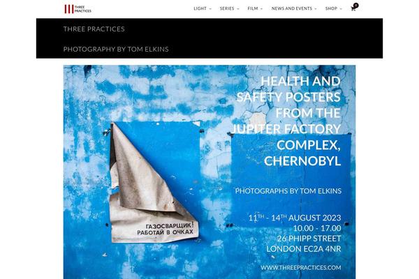 Photography-child theme site design template sample