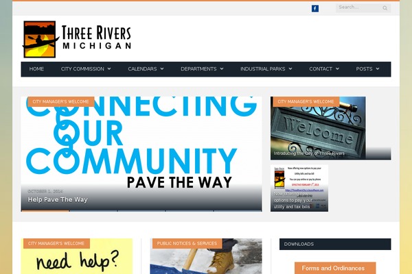SmartMag theme site design template sample