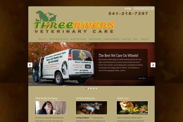 Chameleon theme site design template sample