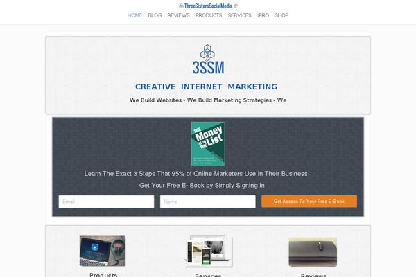 Focusblog theme site design template sample