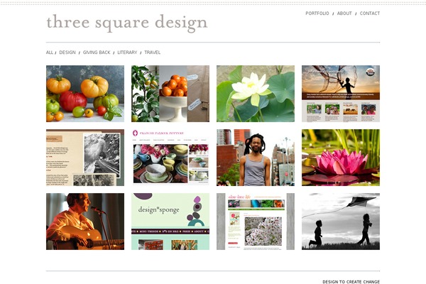 Garnish theme site design template sample