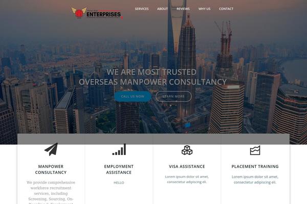 Site using Colibri-page-builder plugin