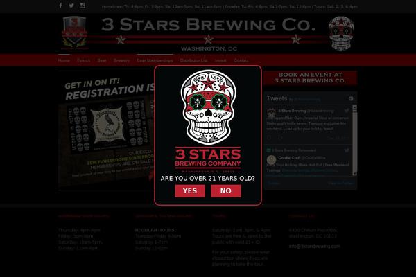 Site using Easy-modal-age-verification plugin