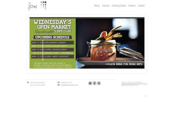 Tasty theme site design template sample