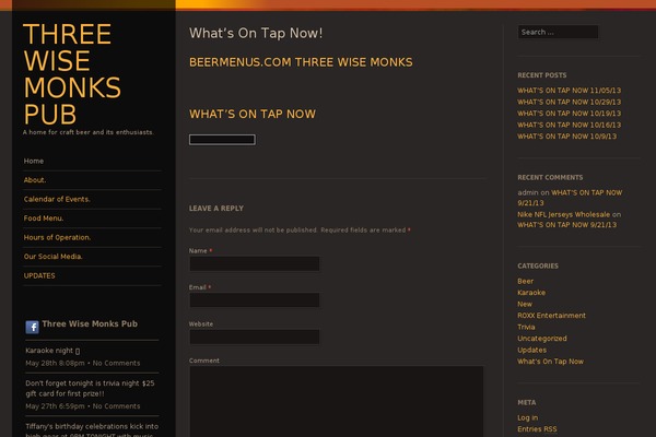 Sunspot theme site design template sample
