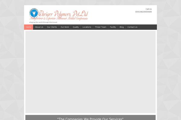 Site using Amazing Hover Effects plugin