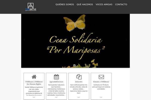 Site using Hero Social Widget plugin