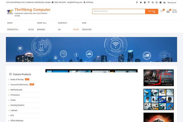 ShoppingCart theme site design template sample