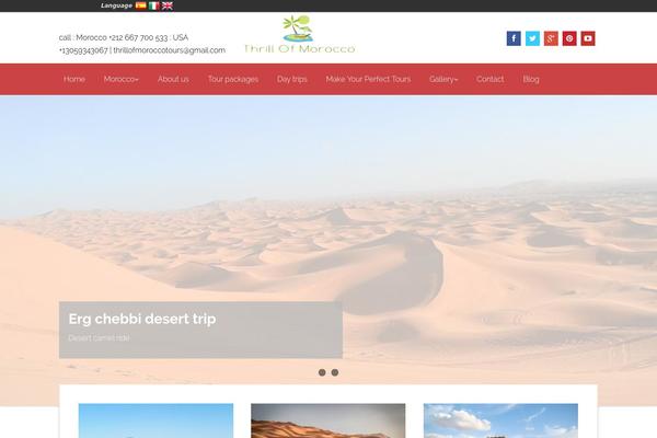 Superb Lite theme site design template sample