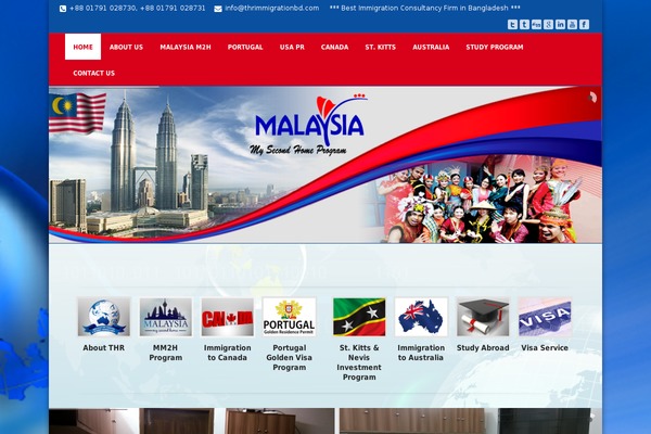 Tempera theme site design template sample
