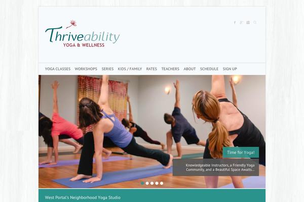 Attitude Pro theme site design template sample