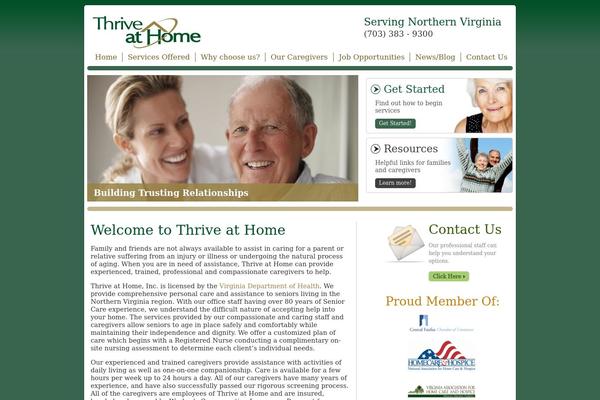 thriveathome.com site used Thrive