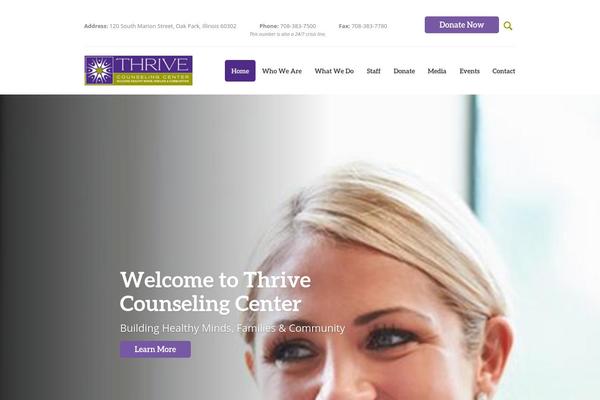 Thrive theme site design template sample