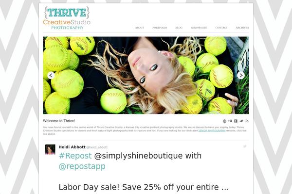 Rue theme site design template sample