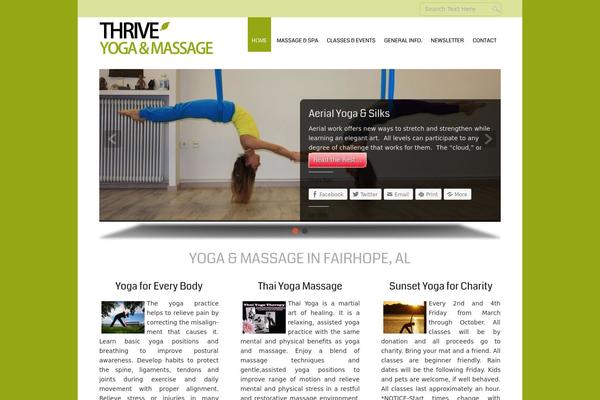 Small Business theme site design template sample