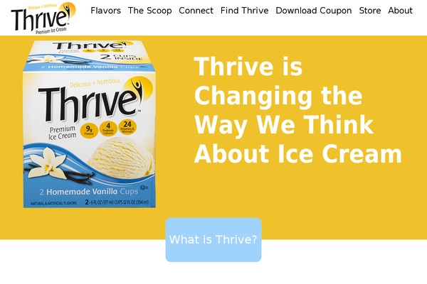 Thrive theme site design template sample