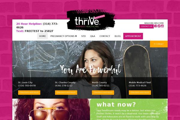 thrivestlouis.org site used Thrive