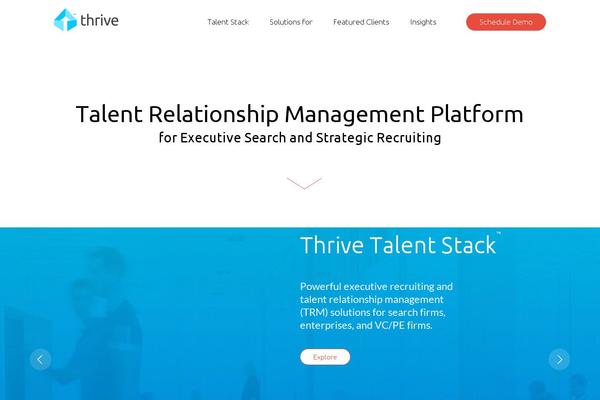 Thrive theme site design template sample
