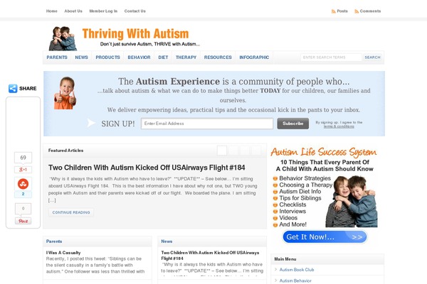 WP-Clear theme site design template sample