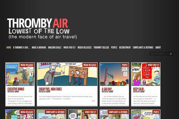 TheStyle theme site design template sample