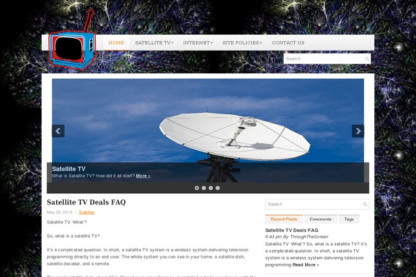 through-the-screen.com site used Diell
