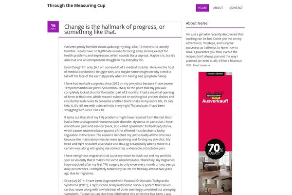 Fruitful theme site design template sample