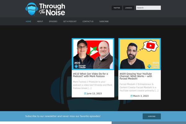 Dunamis theme site design template sample