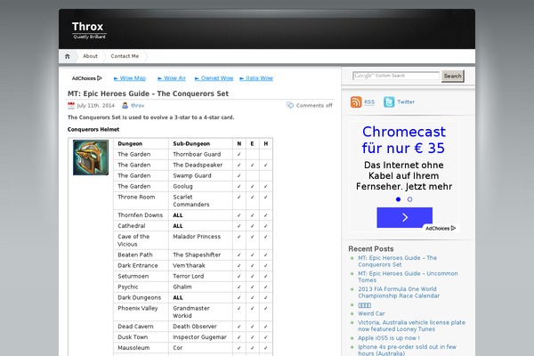 iNove theme site design template sample