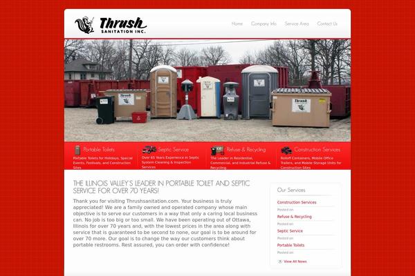 Ecobiz theme site design template sample