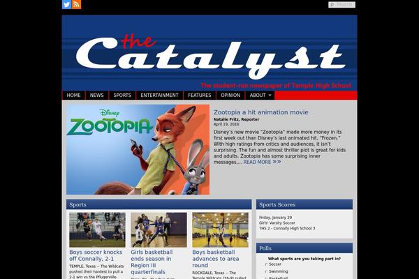 Sno Flex theme site design template sample