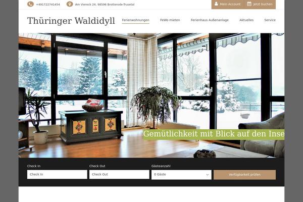 Site using Sohohotel-booking plugin