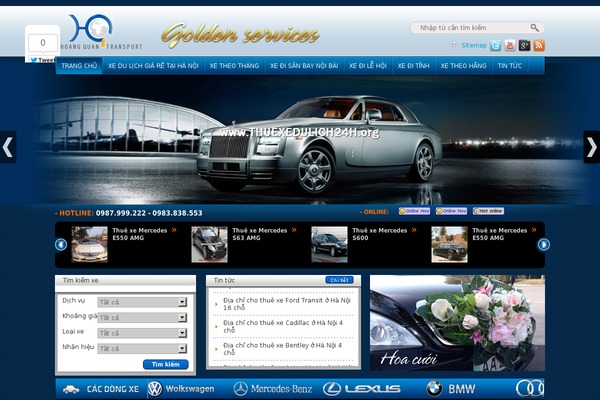 thuexedulich24h.org site used Satheme