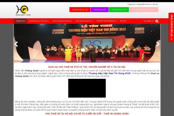 Xecuoi theme site design template sample