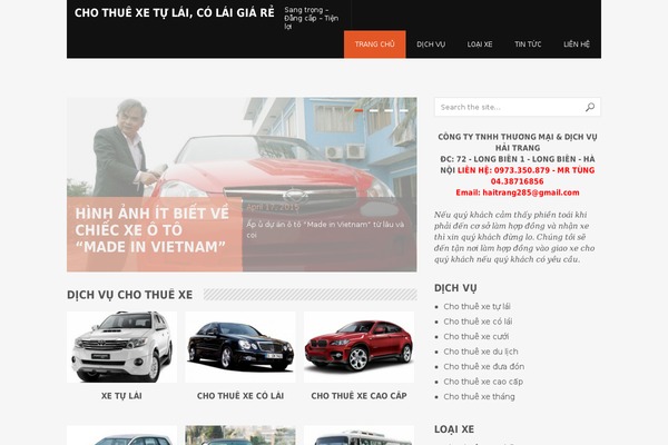 Daynight theme site design template sample