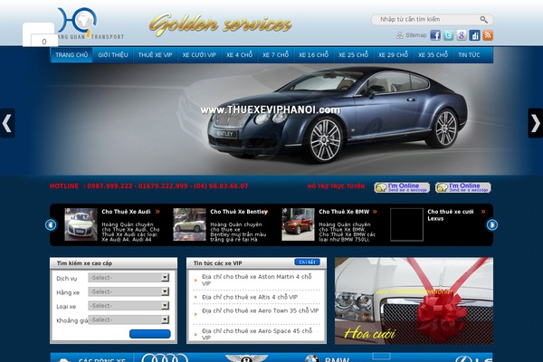 Xecuoi theme site design template sample