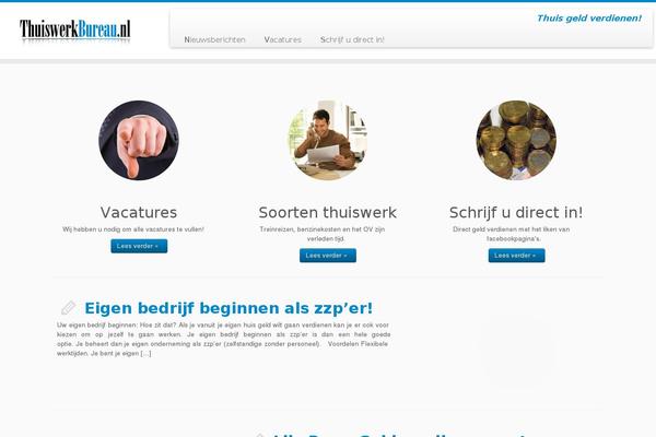 Customizr theme site design template sample