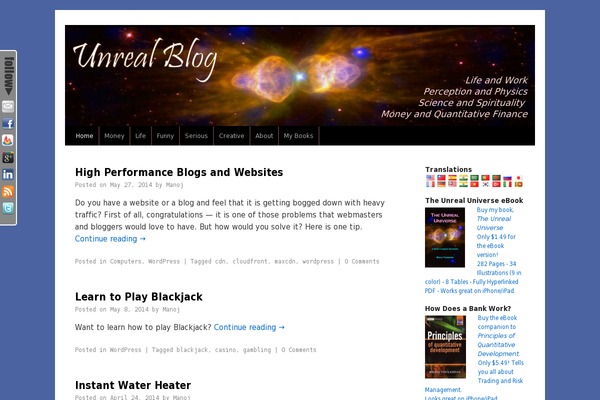 Site using Facebook Popup Like Box plugin