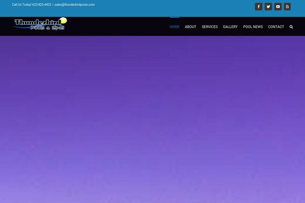 thunderbirdpools.com site used Pool-builder-lead-rocket