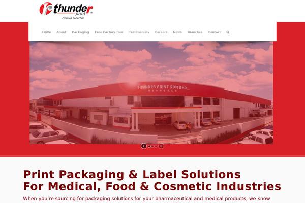 Dragon theme site design template sample