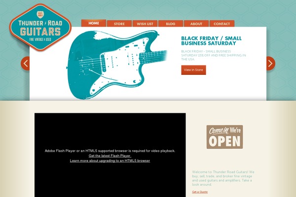 thunderroadguitars.com site used V2.1