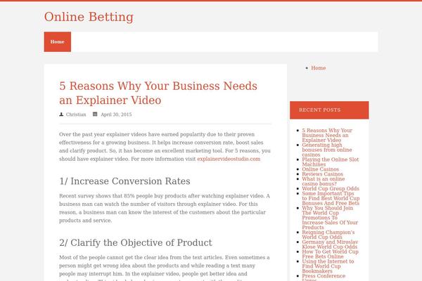 Convention theme site design template sample