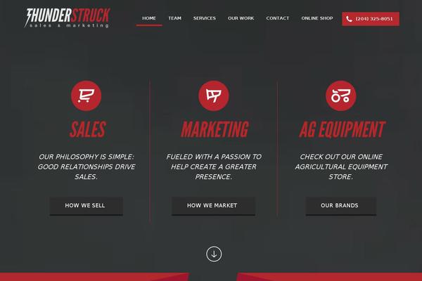 thunderstrucksales.com site used Tsm-child