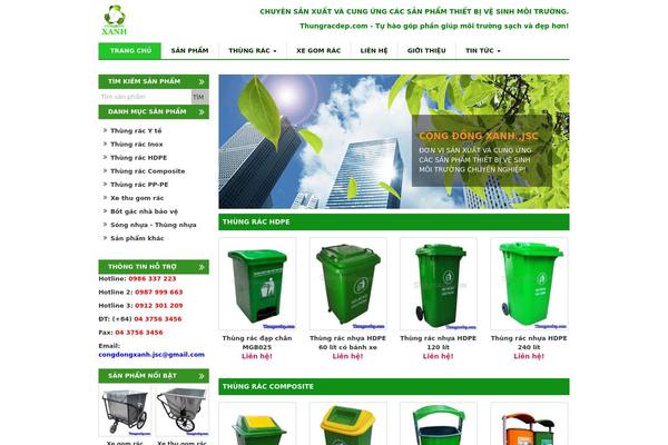 thungracdep.com site used Vietmoz-wp