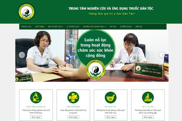 thuocdantoc.org site used Thuocdantoc