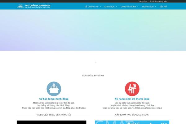 Site using Floating Social Bar plugin