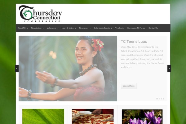 Seed theme site design template sample