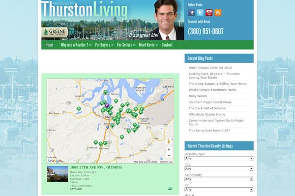 thurstonliving.com site used Wp-petra