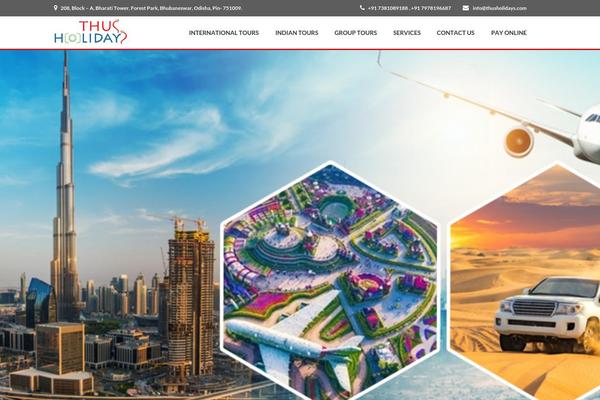 Site using Travel-booking plugin