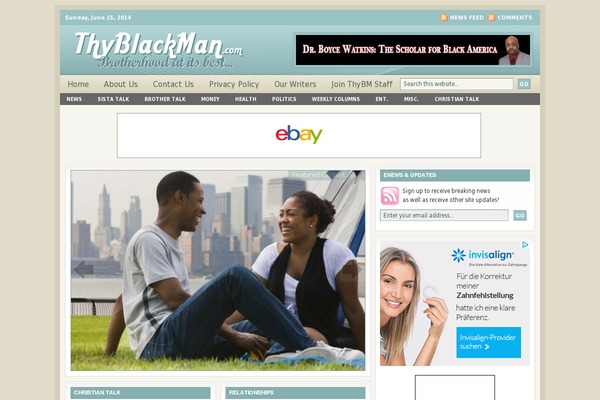 Site using Featured Content Gallery plugin