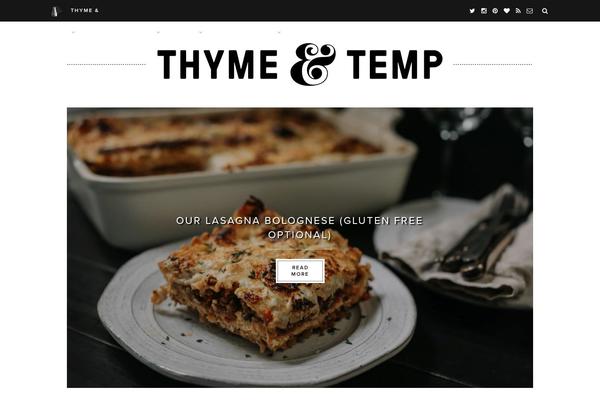 Redwood theme site design template sample